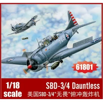 Plastikový model I love kit 1/18 SBD-3/4 Dauntless