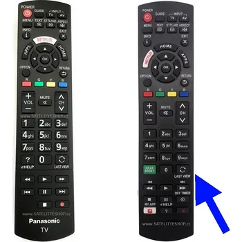 Dálkový ovladač Panmasonic N2QAYB001008 náhradní