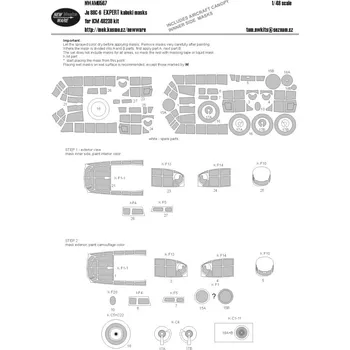 Plastikový model New Ware 1/48 Mask Ju-88C-6 EXPERT (ICM 48238)