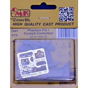 Plastikový model CMK 1/72 Phantom FG.1 Cockpit correction (AIRFIX)