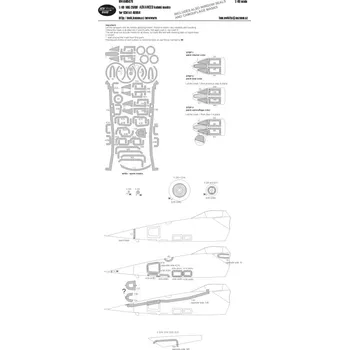 Plastikový model New Ware 1/48 MiG-25RBF ADVANCED (ICM)
