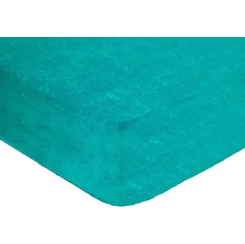 Prostěradlo Prostěradlo, Froté Premium, tyrkys zelený
