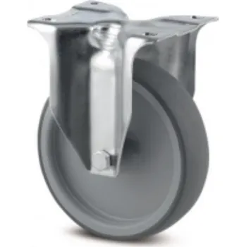 Dvoukolový ruční vozík Pojezdové kolečko PJR 125, pevné, plotna