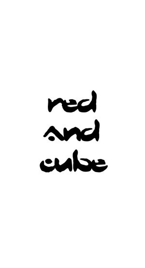 Red and Cube