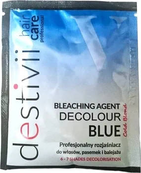 Barva na vlasy Destivii Decolour Blue color Blond melír na vlasy 40 g