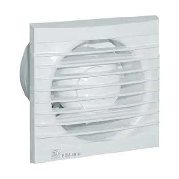 Domácí ventilátor Soler & Palau EDM 80 NTZ malý axiální ventilátor s kuličkovými ložisky a doběhem