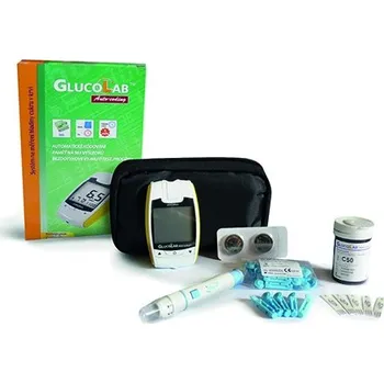 Glukometr Infopia Glucolab glukometr + 50 testovacích proužků