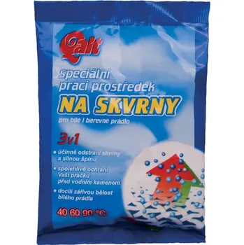 Prací prášek Qalt speciální prací prostředek na skvrny 3v1 100 g