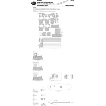 Plastikový model New Ware 1/48 Mask Westland Lynx AH-7 ADVANCED (ITALERI)