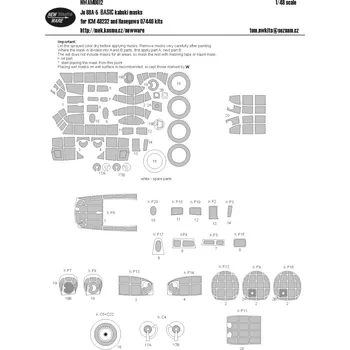 Plastikový model New Ware 1/48 Mask Ju 88a-5 BASIC (ICM 48232, HAS 07446)