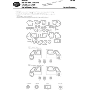Plastikový model New Ware 1/48 Mask Ka-27 Helix EXPERT (HOBBYB 81739)