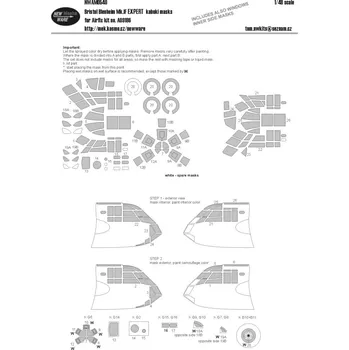Plastikový model New Ware 1/48 Mask Bristol Blenheim Mk.IF EXPERT (AIRFIX)