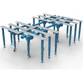 Dílenský stůl GPPH Modulární rozkládací svařovací stůl 2670x4000mm, nitridovaný