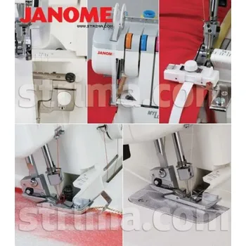 Příslušenství k šicímu stroji Sada 5 patek pro overlock 200234104 JANOME