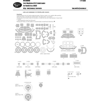 Plastikový model New Ware 1/72 Mask Avro Shackleton AEW.2 (REV)