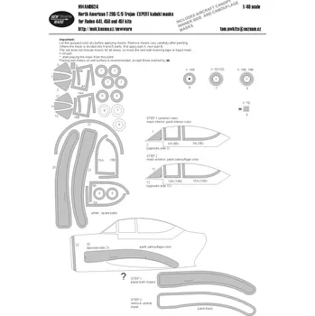 Plastikový model New Ware 1/48 North American T-28B/C/D Trojan EXPERT (RDN)