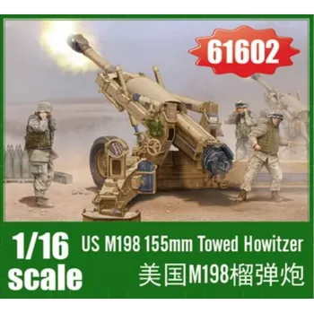 Plastikový model I love kit 1/16 M198 155mm Towed Howitzer