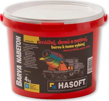 Hasoft barva na beton 4 kg