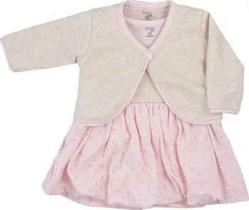 Kojenecké šaty Koala Dots kojenecké šaty růžové