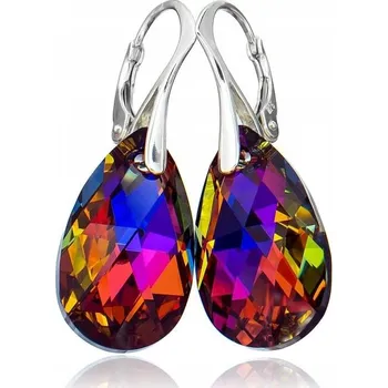 Náušnice Lafira stříbrné náušnice Volcano Pear 425