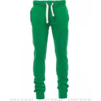 Pánské kalhoty PAYPER Pánské tepláky Seattle Barva: Zelená gelová, Velikost: M