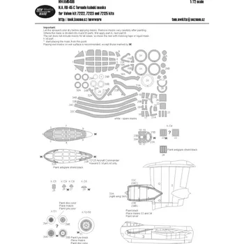 Plastikový model New Ware 1/72 Mask N.A. RB-45C Tornado (VALOM 72122,23,25)
