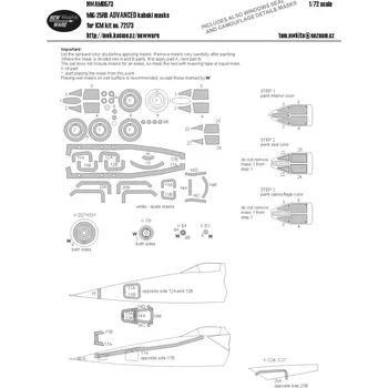 Plastikový model New Ware 1/72 Mask MiG-25RB ADVANCED (ICM 72173)