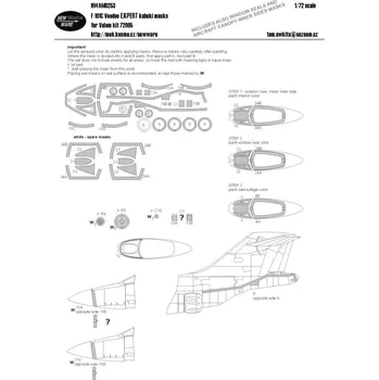 Plastikový model New Ware 1/72 Mask F-101C Voodoo EXPERT (VALOM 72095)