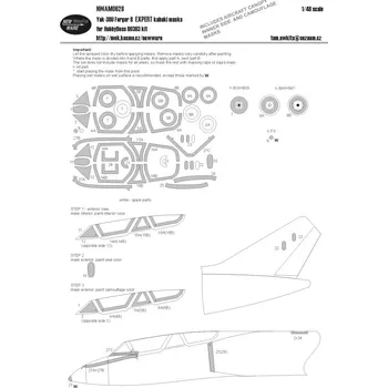 Plastikový model New Ware 1/48 Mask Yak-38U Forger B EXPERT (HOBBYB)