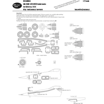 Plastikový model New Ware 1/72 Mask MiG-25RBF ADVANCED (ICM 72174)