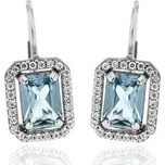 Zlatnictví U Kostela Zlaté náušnice s akvamarínem 1214 439615812