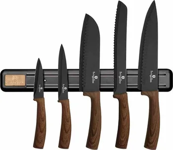kuchyňský nůž Berlingerhaus BH-2540 Forest Line sada nožů s magnetickým držákem 6 ks