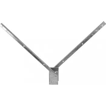 Příslušenství pro plot Bavolet na ostnatý drát pro sloupek 60x40 ZN-oboustranný