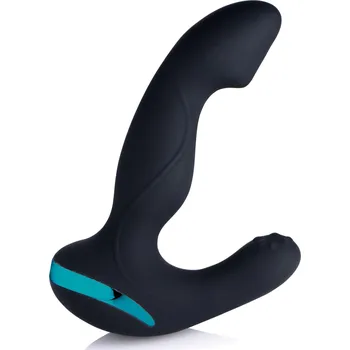Vibrátor Prostatic Play Mega Maverick 10X Rotating Vibrating Prostate Stimulator Black