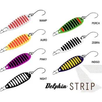 Umělá nástraha Plandavka Delphin STRIP 2 g barva: NIGHT