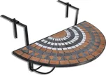 VidaXL Závěsný stolek na balkon
