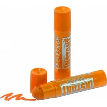 Výtvarná barva Tuhá temperová barva Playcolor - oranžová