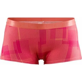 Dámské termo spodní prádlo Boxerky CRAFT Greatness Waistb 1906044-137734 - oranžová s potiskem S