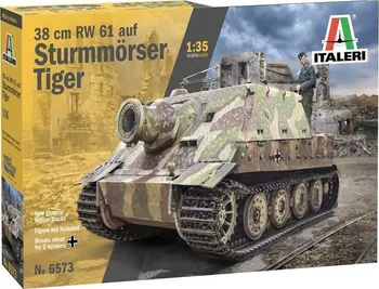 Plastikový model Italeri RW 61 auf Sturmmorser Tiger 1:35