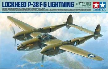 Plastikový model Tamiya Lockheed P-38 F/G Lightning 1:48