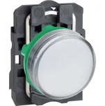 Schneider Electric XB5AVM1 Signálka s LED, 230-240V bílá
