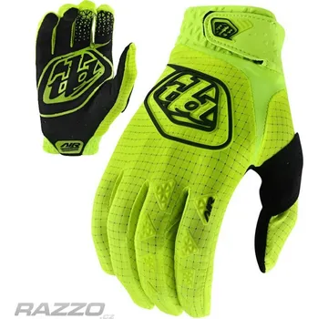 Cyklistické rukavice Dětské rukavice TroyLeeDesigns Youth AIR Glove 2.0 Flo Yellow 2024 KL