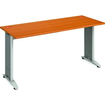 Hobis Pracovní stůl FE 1600 Barva desky stolu: buk, Barva kovu: černá, Podnož: RM 200