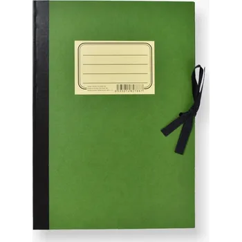 BOBO Desky s tkanicí A4 zelenáč