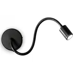 LED nástěnné svítidlo Ideal lux Focus AP1 097190 1x3W - černá + K nákupu nad 3000 Kč dárek zdarma