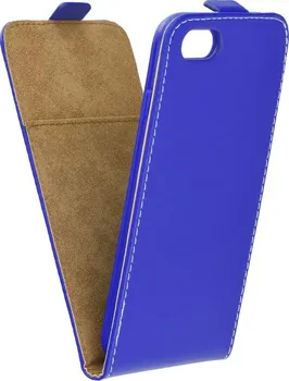 Pouzdro na mobilní telefon Forcell Slim Flip Flexi Fresh pro Apple iPhone 7/7S modré