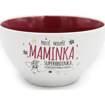 Nekupto Dárkové centrum Keramická miska Nejlepší maminka 13x6,5 cm