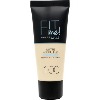 Maybelline Fit Me! Matte + Poreless matující make-up 30 ml, 100 Warm Ivory