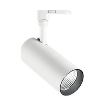 Ideal Lux 189819 LED stropní bodové lištové svítidlo Smile Medium 1x20W | 2350lm | 3000K - bílá + Philips 8719514257566 LED žárovka 1x8W-60W | E27 | 806lm | 2700K