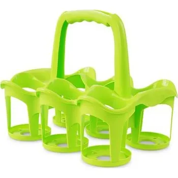 Dezinfekce Vodneslahváč držák na 6 ks nápojů zelený